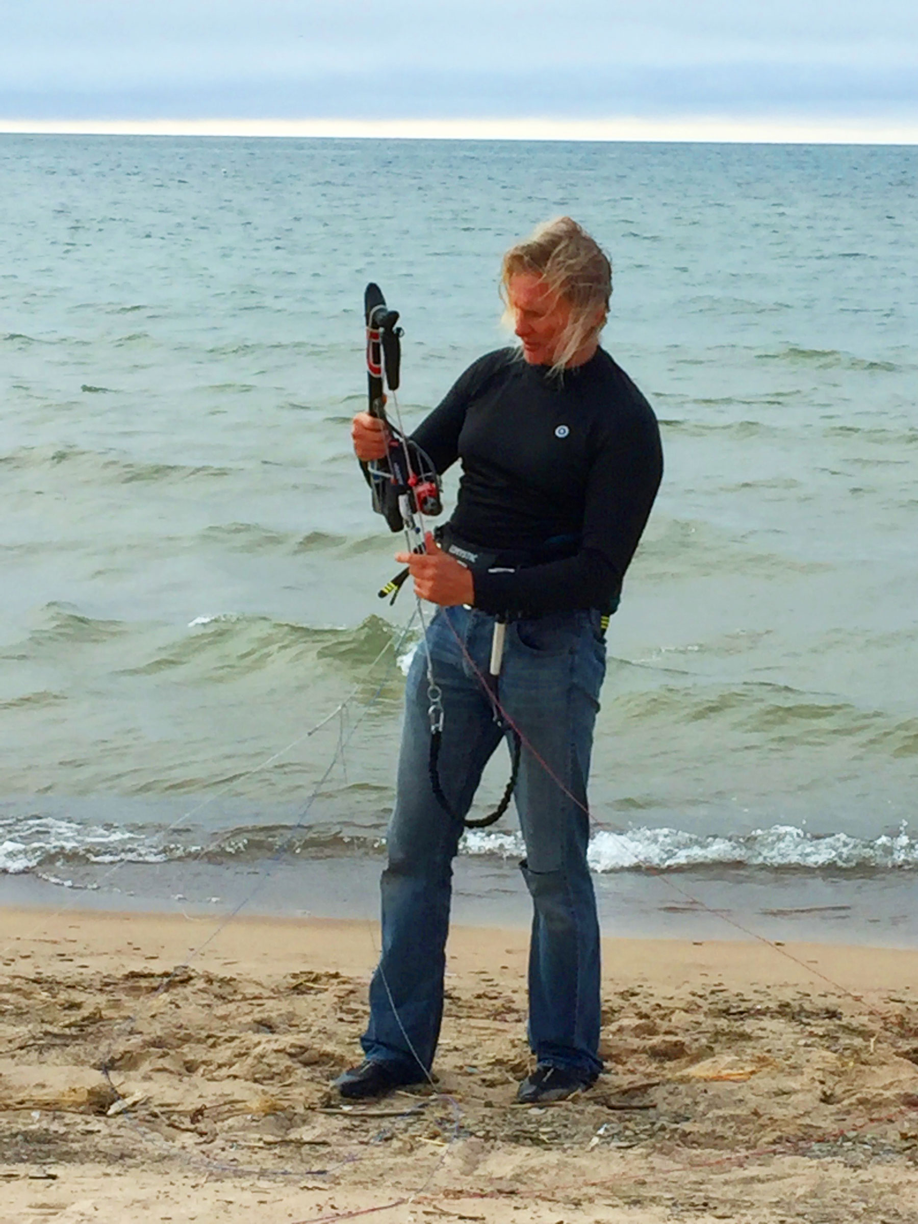 Kiteboard Mike WindyCity Kite Sports