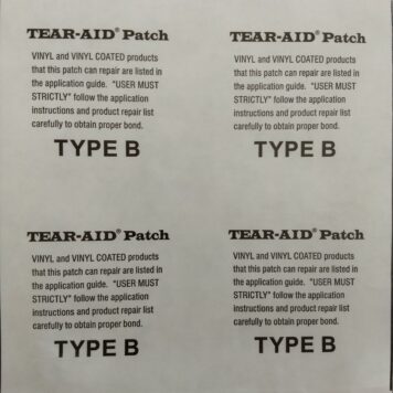 Tear Aid Type B 6x6 Patch