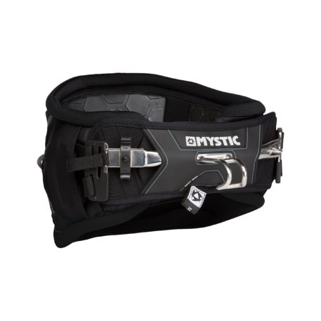 2020 Mystic Warrior VI Kiteboarding Waist Harness Black Side