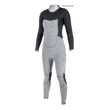 2020 Neil Pryde Womens Storm 5/4/3 Backzip Kiteboarding Wetsuit Front Inside