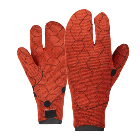 2020 Mystic Supreme Kiteboarding Glove 5mm Lobster Inside