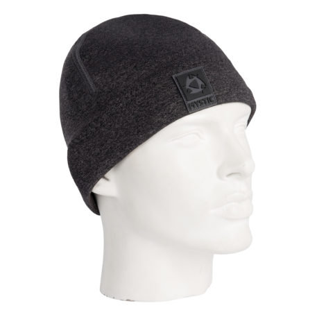 2020 Mystic Neoprene 2mm Kiteboarding Beanie Black/Grey Front