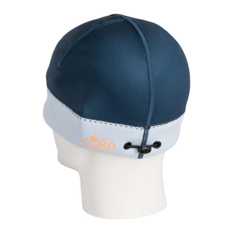 2020 Mystic Neoprene 2mm Kiteboarding Beanie Navy/Grey Back