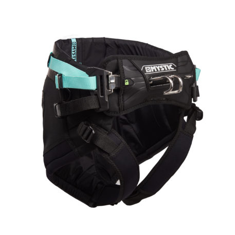 2020 Mystic Passion Womens Kiteboarding Seat Harness Black Side