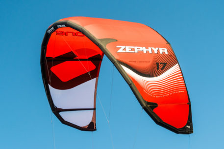 Ozone Zephyr V6 17M Kiteboarding Kite In Air