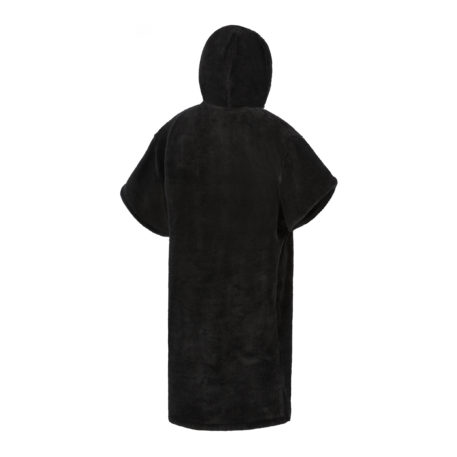 2021 Mystic Kiteboarding Changing Poncho Teddy Black Back