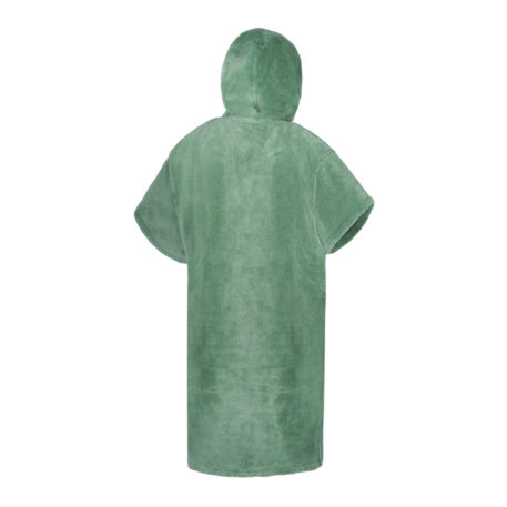 2021 Mystic Kiteboarding Changing Poncho Teddy Sea Salt Green Back