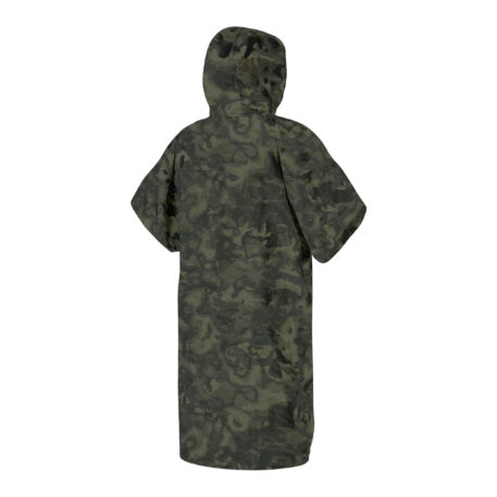 2021 Mystic Kiteboarding Changing Poncho Cotton Velour Camouflage Back