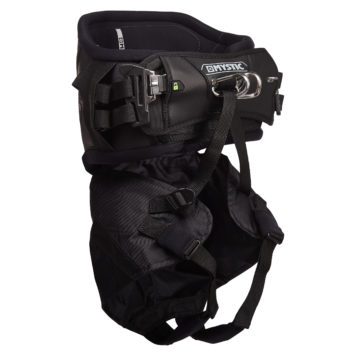 2021 Mystic Star Hybrid Kids Kiteboarding Waist Seat Harness Black Side