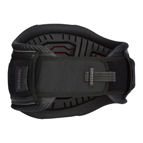2021 Mystic Stealth Kiteboarding Waist Harness Black/Red Side