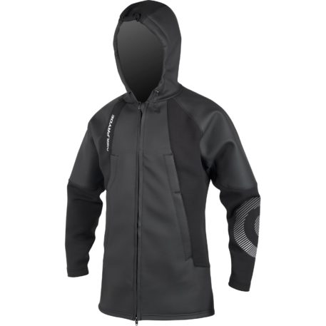 2020 Neil Pryde Mens Stormchaser Neo Kiteboarding Jacket Black Front