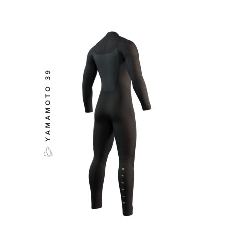 Mystic Voltt Front Zip 5/4 Kiteboarding Wetsuit Back