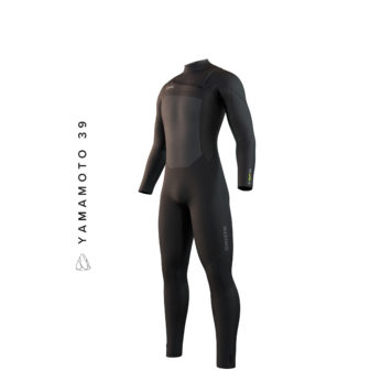 Mystic Voltt Front Zip 5/4 Kiteboarding Wetsuit Front