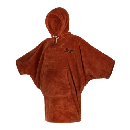 Mystic Womens Kiteboarding Changing Poncho Teddy Rusty Red Front