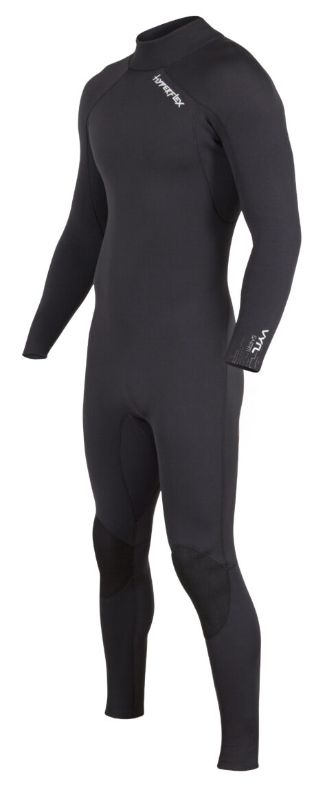 Hyperflex VYRL Back Zip 5/4 Kiteboarding Wetsuit Black Side