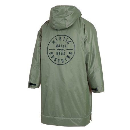 2022 Mystic Kiteboarding Poncho Explore 2.0 Olive Green Back