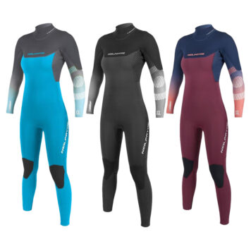 Neil Pryde Womens Serene Back Zip 5/4/3 Kiteboarding Wetsuit All Colors