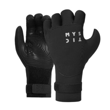 Mystic Roam Kiteboarding Glove 3mm 5-Finger Precurved