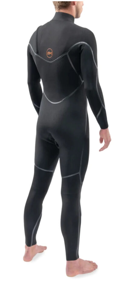 Dakine Cyclone 5/4 Zipfree Kiteboarding Wetsuit Back Side View