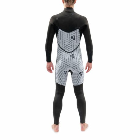 Dakine Mission 5/4/3 Chest Zip Kiteboarding Wetsuit Back Inside