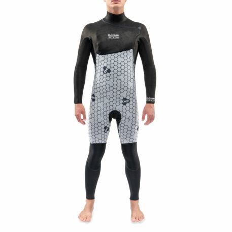 Dakine Mission 5/4/3 Chest Zip Kiteboarding Wetsuit Front Inside