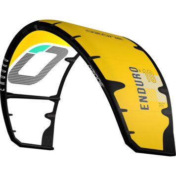 Ozone Enduro V4 Kiteboarding Kite, Yellow/White, 14m