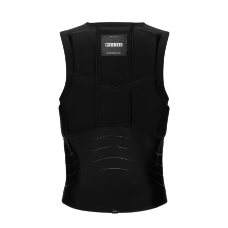 2024 Mystic Foil Front Zip Kiteboarding Impact Vest Back