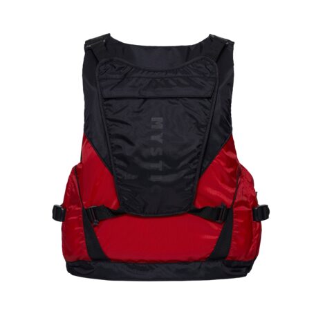 Mystic Downwinder Kiteboarding Float Vest Red Back