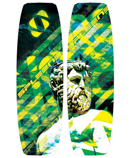 Spleene RS Line Kiteboard Complete With Bindings, Fins, and All Hardware