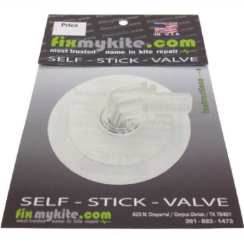 FMK North Lazy Pump One Pump Kite Self Stick Repair Valve, 2nd Generation