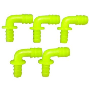 FixMyKite 7mm Valve 90-Degree Adapter Fitting (set of 5)