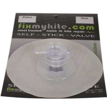 MEGA FixMyKite 11mm Deflate Dump Kiteboarding Bladder Self Stick Repair Valve