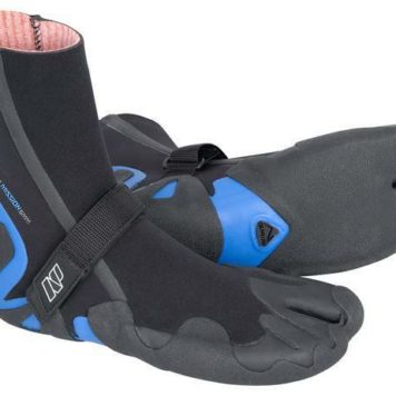 Neil Pryde Mission High Cut Split Toe Hook & Loop Strap 5mm Wetsuit Boots