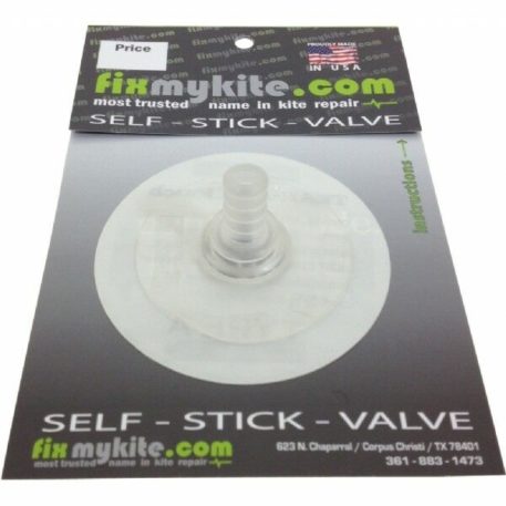 FMK North Lazy Pump One Pump Kite Self Stick Repair Valve, 1st Generation