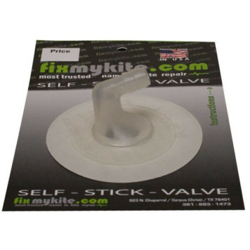 FixMyKite Ocean Rodeo Kiteboard Kite Bladder Self Stick One Pump Repair Valve