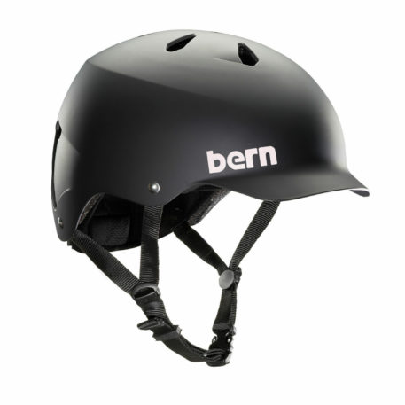 Bern Watts H2O Water Kiteboarding Hard Hat Helmet Black