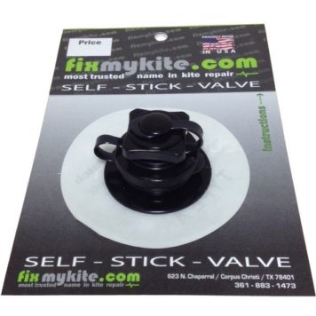 FMK Cabrinha/Best Airlock 1 Screw Kiteboarding Repair Valve w/Hook&Loop
