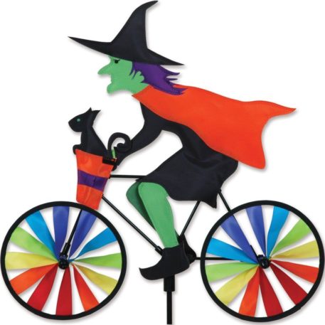 Halloween Witch 20" Bike Yard Garden Wind Spinner
