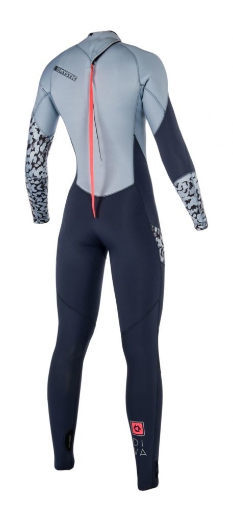 Mystic Diva 5/3mm Women's Backzip Kiteboarding Wetsuit - Image 3