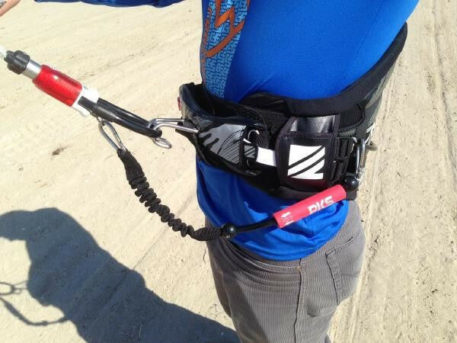 PKS Kiteboarding Mini Slider Release Kite Leash