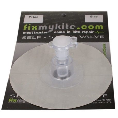MEGA FixMyKite 9mm 1 Way Kiteboarding Kite Bladder Self Stick Repair Valve