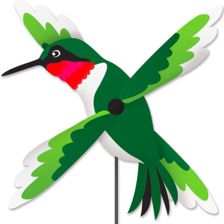 Whirligig 16” Hummingbird Wind Yard Garden Spinner