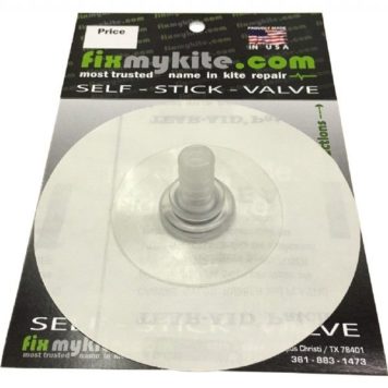 FMK MEGA North Lazy Pump One Pump Kite Self Stick Repair Valve, 1st Generation