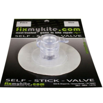FixMyKite 11mm Deflate Dump Kiteboarding Bladder Self Stick Repair Valve