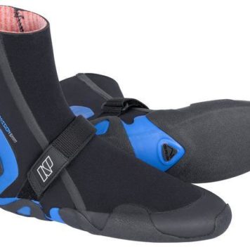 Neil Pryde Mission High Cut Round Toe Hook & Loop Strap 5mm Wetsuit Boots